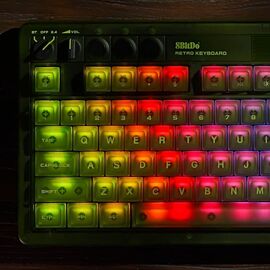 8BitDo - Retro 108 Mechanical Keyboard - Xbox Edition / Computers