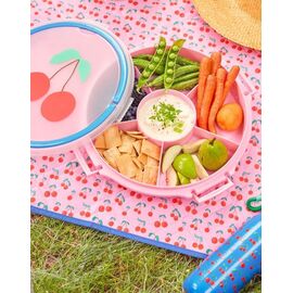 Rice - Serving Tray with Handle - Pink / Baby and Children