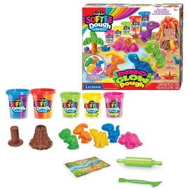 Cra-Z-Art - Softee Dough Dino Neon Dough Set (CRDOUGH11) / Toys
