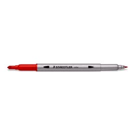 Staedtler - Dual-Tip Markers , 6 Assorted (3200 C6F) / Toys