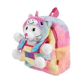 Backpack + plush cat Emi 27cm |  Techbox