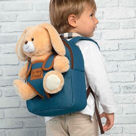 Bob Bunny backpack with plush toy 26cm |  Techbox