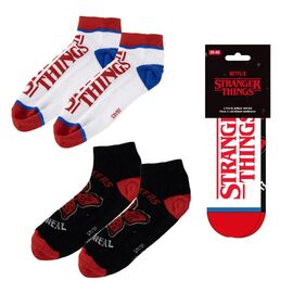 Stranger Things adult pack 2 socks