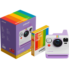 Polaroid - Now Gen 3 Purple Bundle With Color Film (8 photos) / Electronics