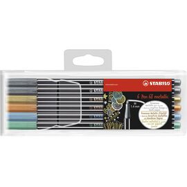 Stabilo - Pen 68 Metallic, 6 pcs (204041) / Toys