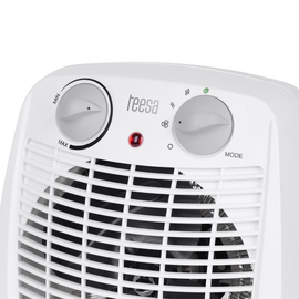 Teesa TSA8059 electric space heater Indoor White 2000 W Fan electric space heater - Fan Heaters - Cooling & Heating - Techbox