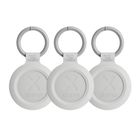 Xtorm - TravelTag 3-Pack - Ash White (iOS & Android) / Electronics