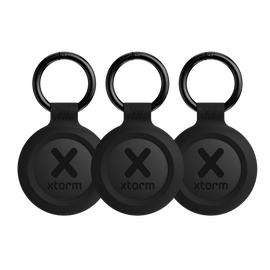 Xtorm - TravelTag 3-Pack- Charcoal Black (iOS & Android) / Electronics