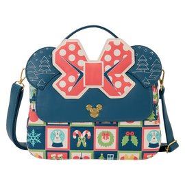 Loungefly Disney Mickey Holiday shoulder bag