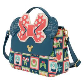 Loungefly Disney Mickey Holiday shoulder bag