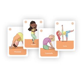 Spanish game Yoga Letters