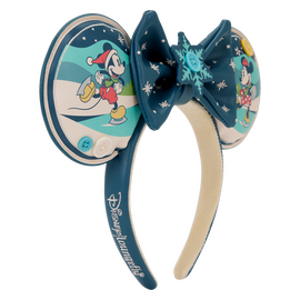 Loungefly Disney Mickey & Minnie Holiday headband