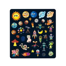 mierEdu - Jelly Stickers - Movable - Space Explorer (ME265) / Toys