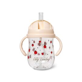 Vanilla Copenhagen - Straw Bottle - Tritan - Ladybug - 300 ml (STBS7825) / Baby and Children