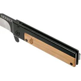 Gerber Folding Pocket Knife Blade Length 6.86 cm Quadrant Bamboo Design 30-001669 / Sport and Outdoor