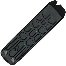 Gerber Multi-Tool with 7 Functions, Knife with Smooth Blade and Belt Clip, Lockdown Slim Pry, Cast Iron / Sport and Outdoor