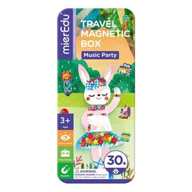 mierEdu - Magnetic Travel Box - Music Party - (ME0887) / Toys