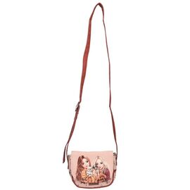 TOPModel - Small Shoulder Bag FUR EVER FRIENDS - Powdery Pink and Copper - Small / Toys