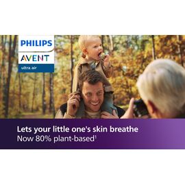 Philips Avent - Ultra air soother, 0-6m, Yellow/orange / Baby and Children