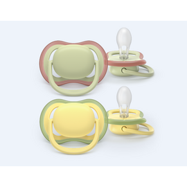 Philips Avent - Ultra air soother, 18m+, light green/yellow / Baby and Children