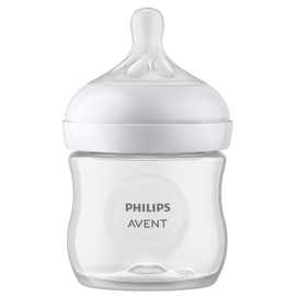 Philips Avent - Baby Bottle, 1 Bottle, 4oz/125ml, Slow Flow Nipple, 0-3m / Baby and Children