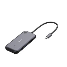 Verbatim - Share My Screen USB-C Wireless Display Adapter 1080P w/Hub / Computers