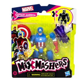 Marvel Mix Mashers Captain America figure 12cm - Various - Various - Techbox