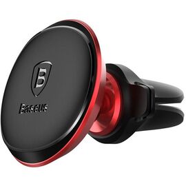 Magnetic car holder for the Baseus ventilation grille (Overseas Edition) - red - Smartphone Holders - Smartphones - Techbox