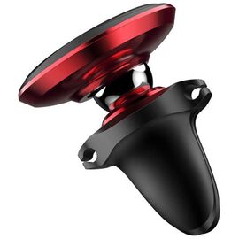 Magnetic car holder for the Baseus ventilation grille (Overseas Edition) - red - Smartphone Holders - Smartphones - Techbox