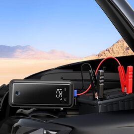 Jump starter with supercapacitor Baseus Super Energy Mega Series BS-CH007 3000A 12V USB-C / EC8 / DC - gray | Techbox