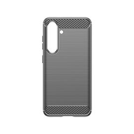 Carbon Case for Samsung Galaxy S24 Flexible Silicone Carbon Cover - Black - Samsung Cases - Cases - Techbox