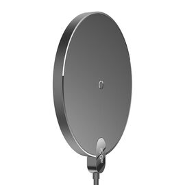 Baseus Digital LED Display Gen 2 BS-W526 inductive charger 15W - black - Wireless Chargers - Smartphone Chargers - Techbox