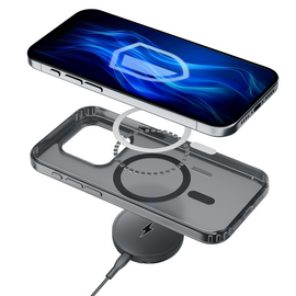3mk Frosty MagCase for iPhone 12 Pro Max - Black