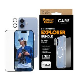PanzerGlass - CARE 3-in-1 Flagship Explorer Bundle - iPhone 17 / Electronics