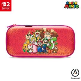 PowerA - Slim Case for Nintendo Switch 2 - Mario and Friends, Officially Licensed, Protective Case, Holds 10 Game Cards / Nintendo Switch 2 - Nintendo Switch 2 Accessories - Accessories for Consoles - Techbox