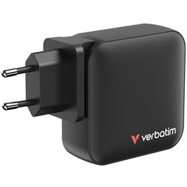 Verbatim - Mini GaN Charger 165W 4 Port US plug with EU and UK adaptors / Electronics