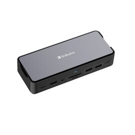 Verbatim - USB-C Pro Docking Station 15 Port w/SSD slot CDS-15S / Computers