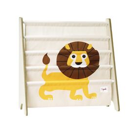 3 Sprouts - Book Rack - Yellow Lion / Baby and Children