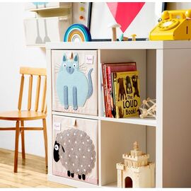 3 Sprouts - Storage Box - Black & White Panda / Baby and Children