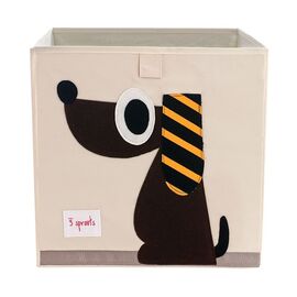 3 Sprouts - Storage Box - Brown Dog / Baby and Children
