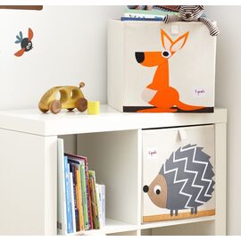 3 Sprouts - Storage Box - Orange Kangaroo / Baby and Children