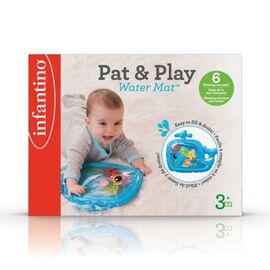 Infantino - Whale Water Mat with 6  Animals (IB206685) / Baby and Children