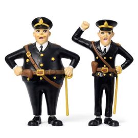 Pippi Longstocking - Constable Kling and Constable Klang Figures (18100) / Toys