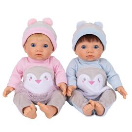 Tiny Treasures - Baby Penguin Twin Doll Set (30544) / Toys