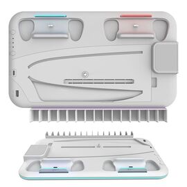 Trade Invaders - RGB Cooling and Charging Station - PS5 / PS5 Slim (White) / PlayStation 5
