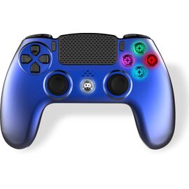 Trade Invaders - Wireless Controller 3,5 mm jack slot - PS4 (Metal Blue) / PlayStation 4
