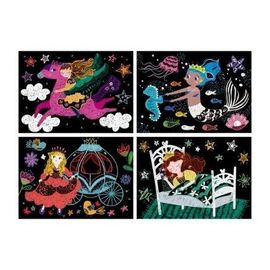 Avenir - Mini Scratch Book - Princess (58CH221658) / Toys