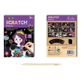 Avenir - Mini Scratch Book - Princess (58CH221658) / Toys