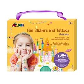 Avenir - Nail Stickers and Tattoos - Princess (58NA218206) / Toys
