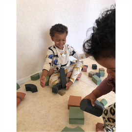BabyTrold - Foam building blocks - Antracit (5704211720850) / Toys